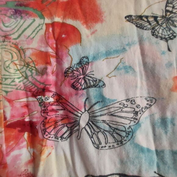 Shanak women's jacket size S, decoration with butterfly, sequins,Paisley, Button - Picture 10 of 12